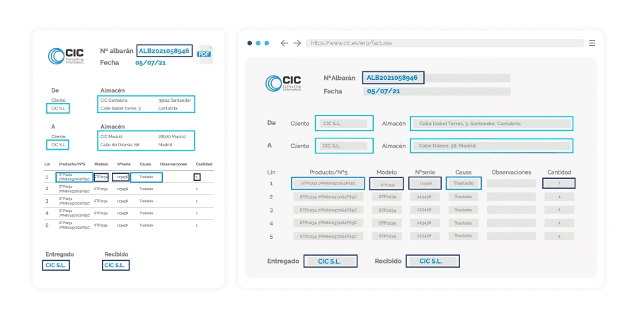 Escaner documentos ocr-e