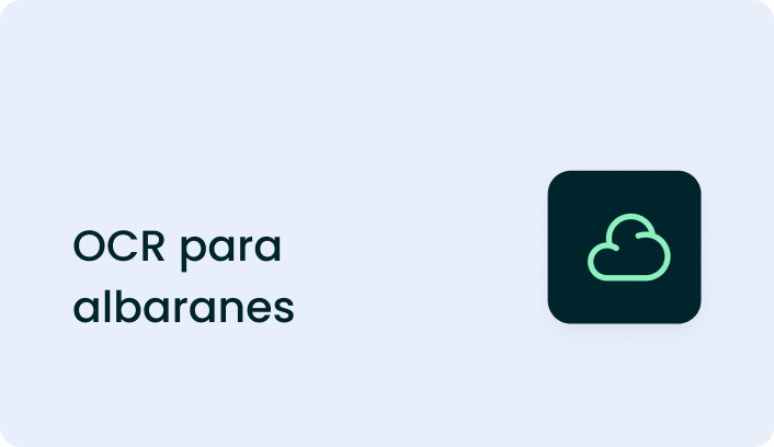OCR para albaranes